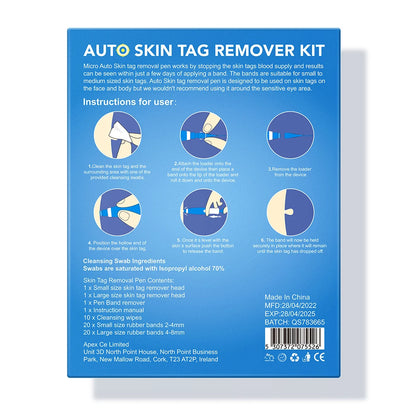 2 IN 1 Auto Micro Skin Tag Remover Device