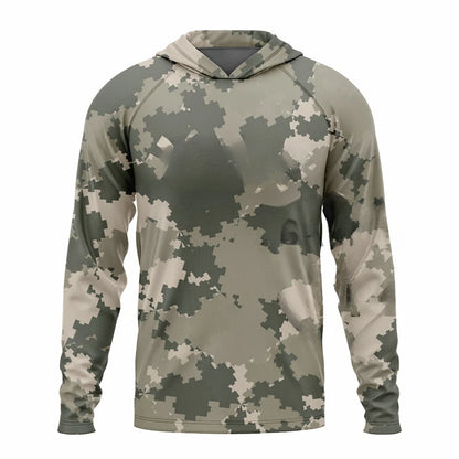 New Fishing Hooded Shirts Outdoor Sport Quick Dry