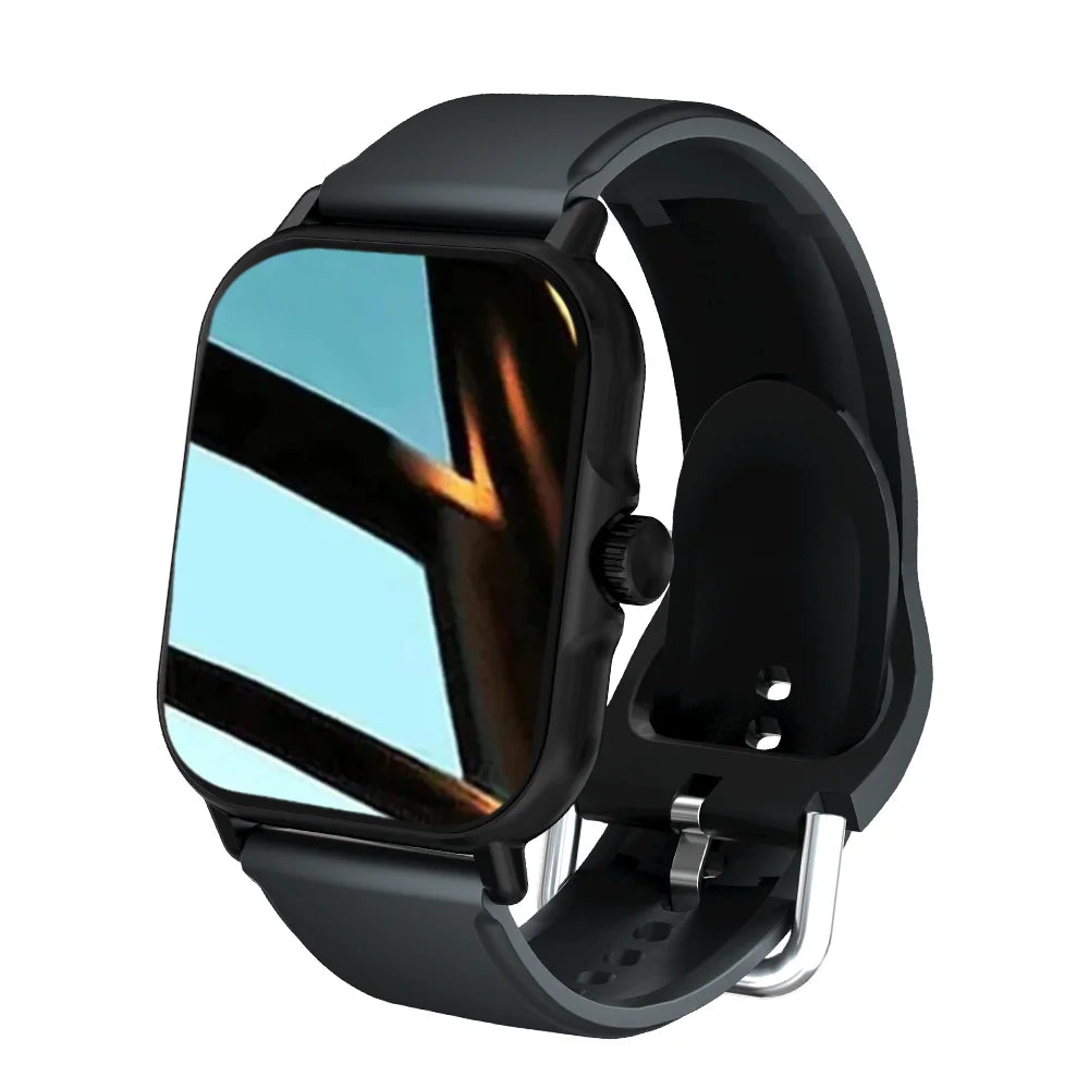 Smartwatch Dial to Answer Calls Calorie Tracking Heart Rate Blood Oxygen