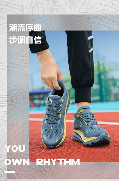 Marathon Carbon Plate Air Cushion Men Sports Running