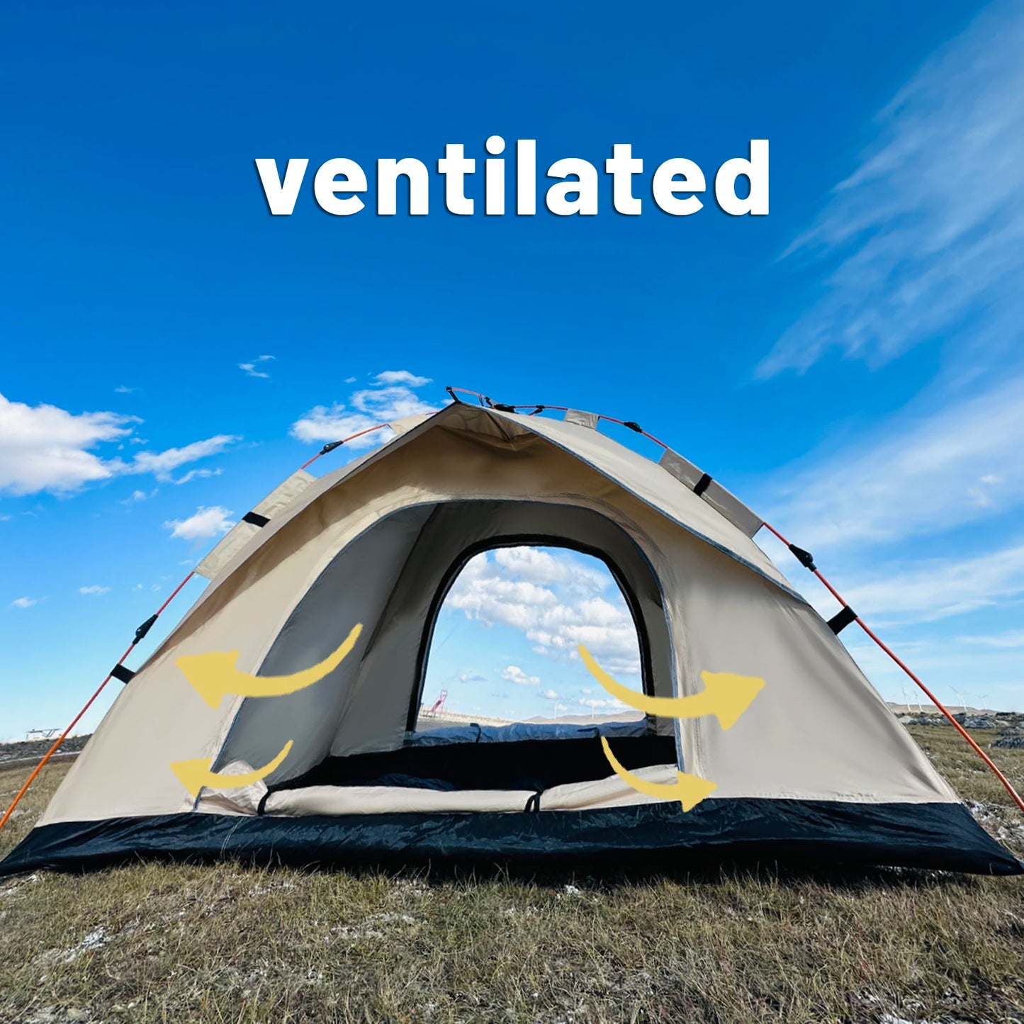 Outdoor Automatic Quick-opening Tent Automatic Rainproof