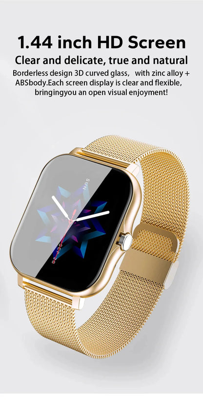 2025 New Bluetooth Answer Call Smart Watch Men Touch Call Fitness Tracker