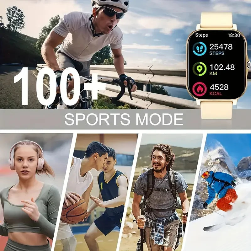 2025 New Smart Watch Bluetooth Talking Blood Oxygen/Blood Pressure Monitor Smart Watch