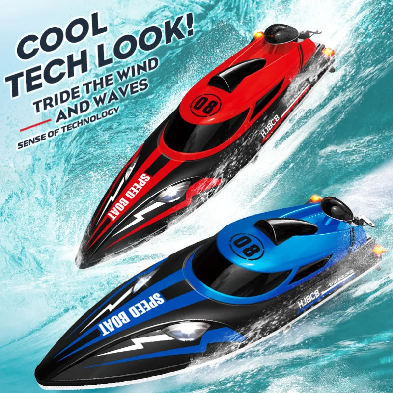 RC Battery Boat 2.4Ghz 25km/h High-Speed Remote Control Racing