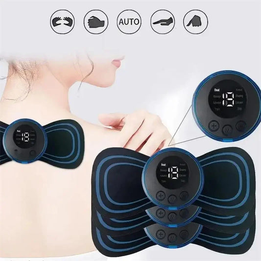 Muscle Electric Massager 2/3/4 Pcs EMS Neck Massage