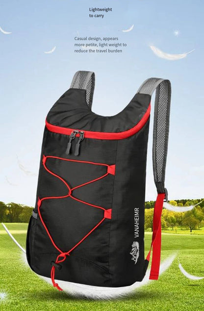 Multifunctional Outdoor Folding Backpack High Density Lightweight