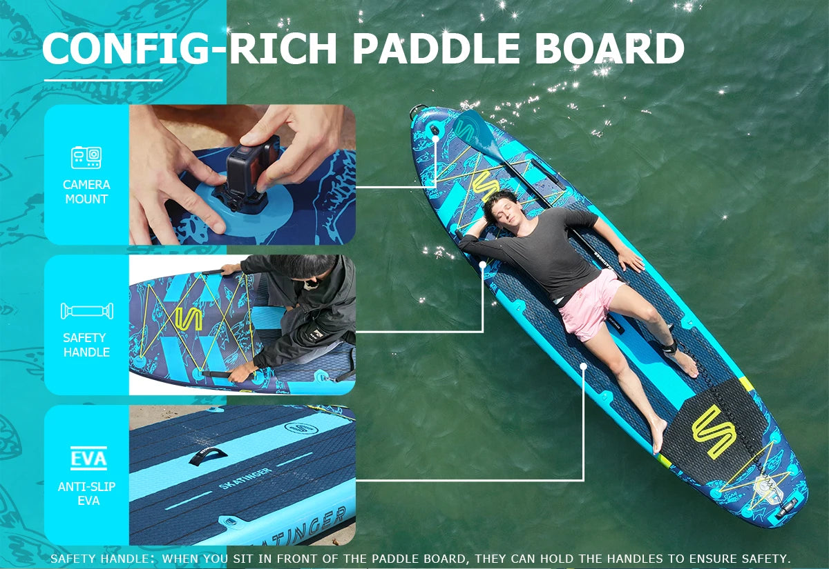 Skatinger 11'6'' X 35'' X 6'' Inflatable Paddle Board