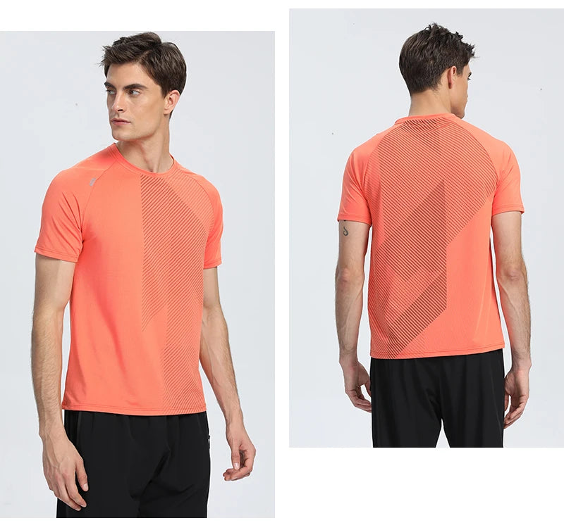 Quick Dry Men Running T-shirt Fitness Sports Top