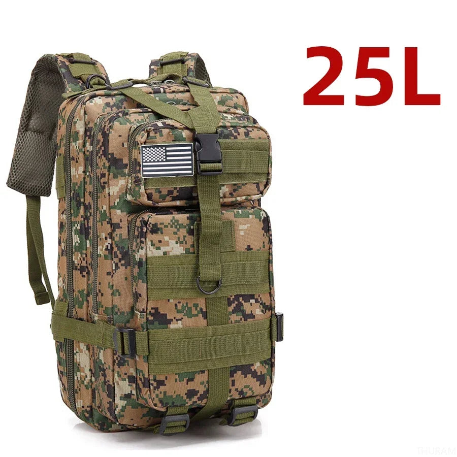 Nylon Waterproof Trekking Fishing Hunting Bag Backpack