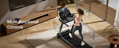 3.0HP Foldable Dual Shock Absorption Home Treadmill