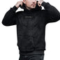 Men's Autumn Plush Hoodies Fuzzy Fleece Comfy