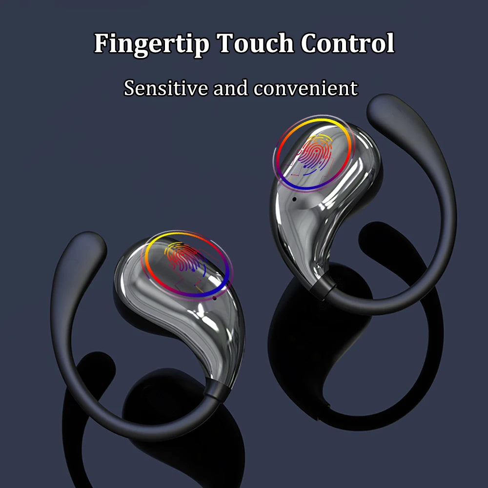Bluetooth 5.4 Ear Hook Headphones TWS Wireless Earphones