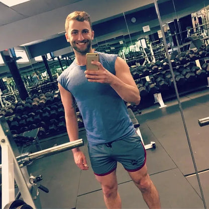 Summer fitness shorts Loose running Men's jogging