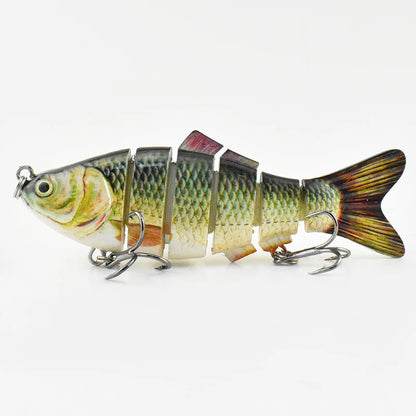 4 Inch 6 Segments Jointed Hard Artificial Fishing Lures
