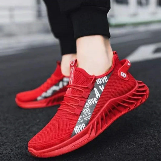 Men's mesh breathable casual sneakers summer soft sole