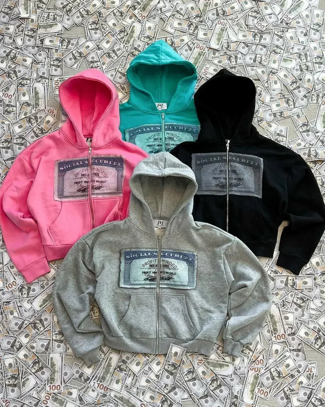 Y2K retro autumn hoodies for men printed patterns
