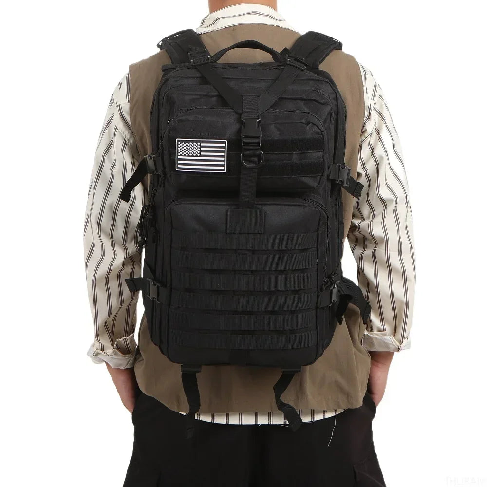 Nylon Waterproof Trekking Fishing Hunting Bag Backpack