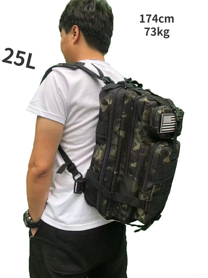 Nylon Waterproof Trekking Fishing Hunting Bag Backpack