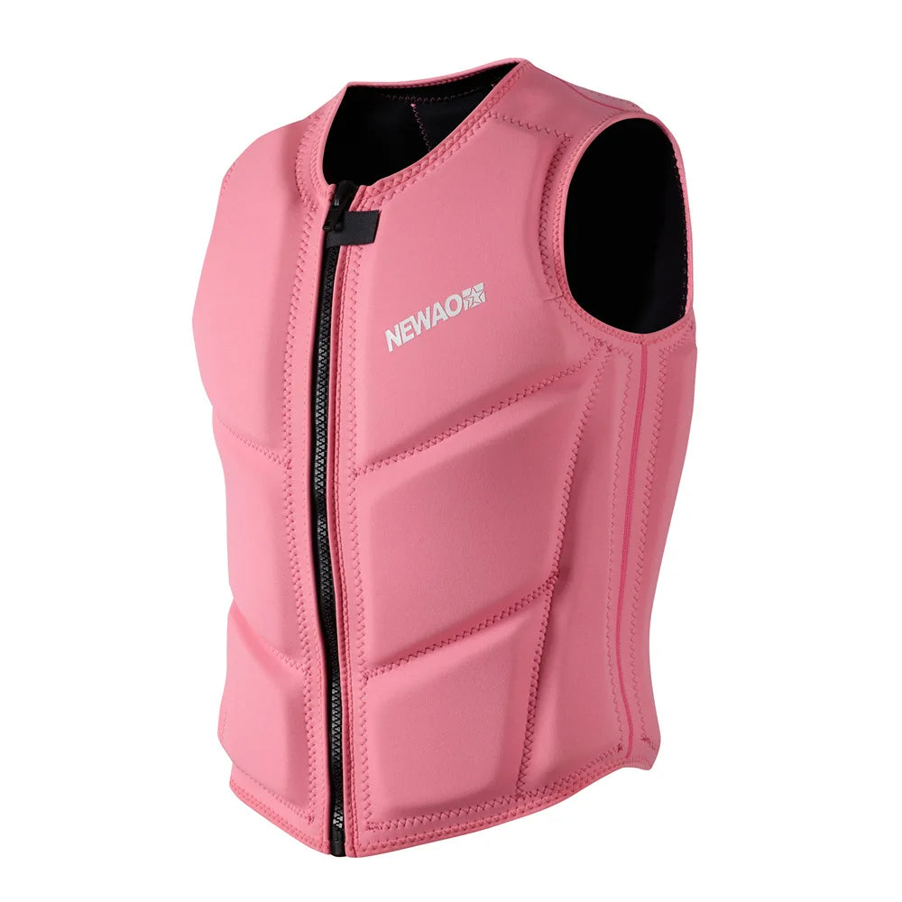 Adult Life Jacket Wake Surfing Impact Vest CE Approved