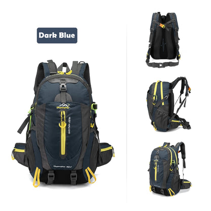 Water Resistant Travel Backpack Camping Hiking Laptop Daypack
