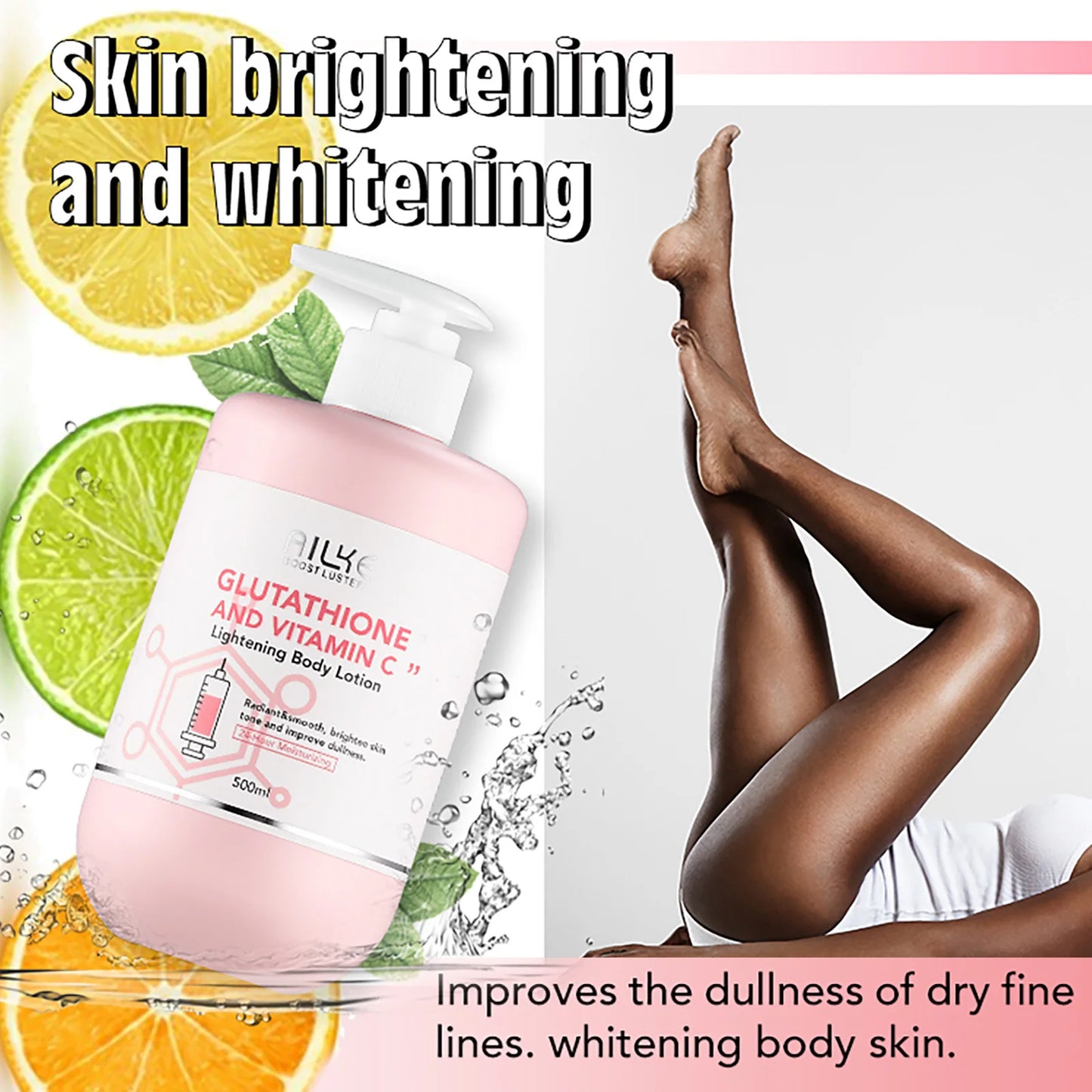 AILKE Vitamin C & Glutathione Brightening Body Lotion