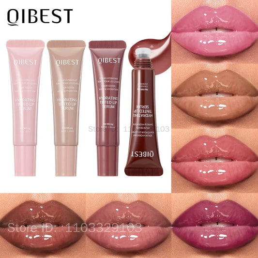 QIBEST Crystal Lip Balm Moisturizing Lip Gloss Oil Jelly Lipgloss