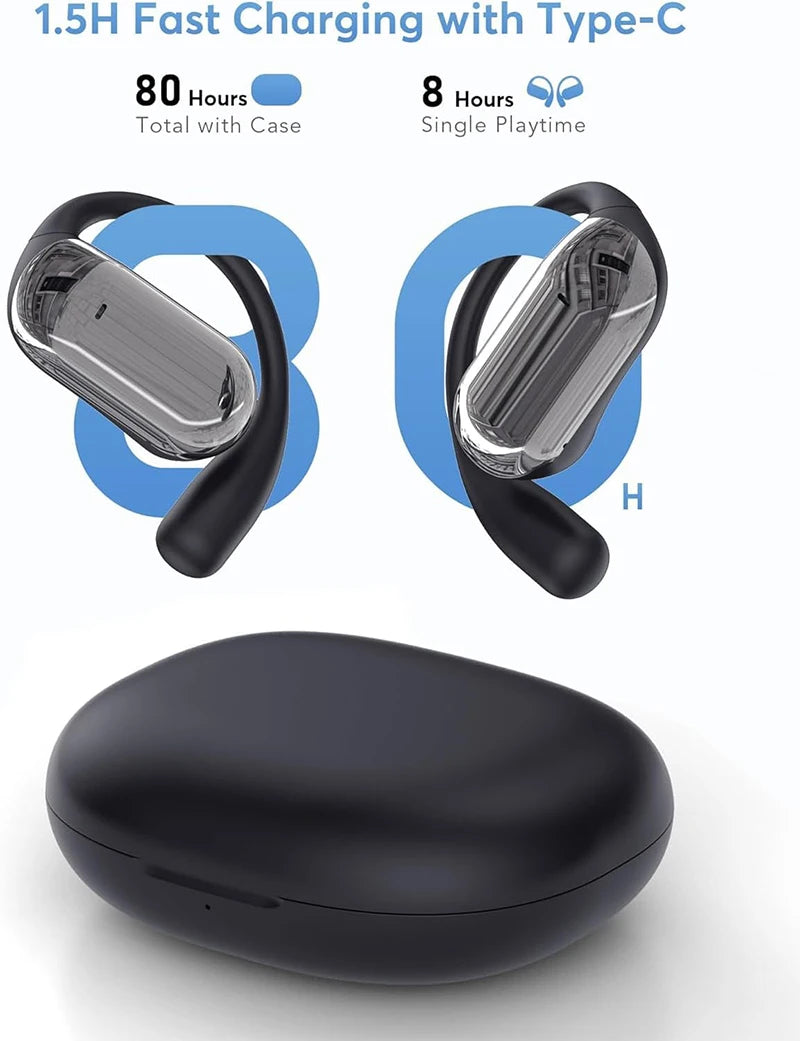 Real Time Translator Headphones AI Language Translation Earbuds 144 Languages