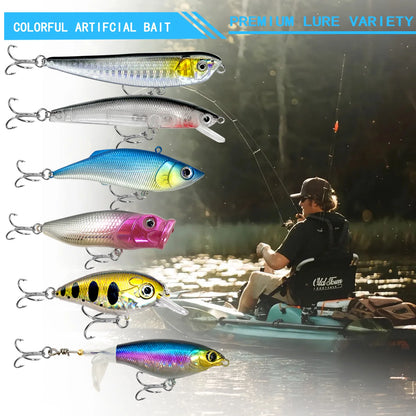 Fishing Lure Kit For Trout/Pike/Bass