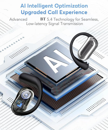 Real Time Translator Headphones AI Language Translation Earbuds 144 Languages