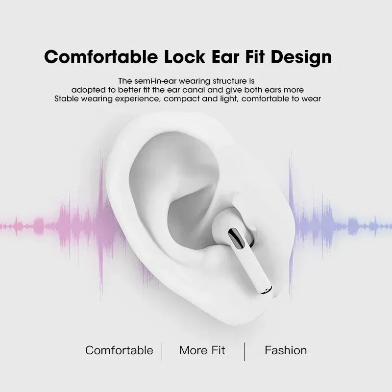 Original Air Pro 4 TWS Wireless Headphones Fone Bluetooth