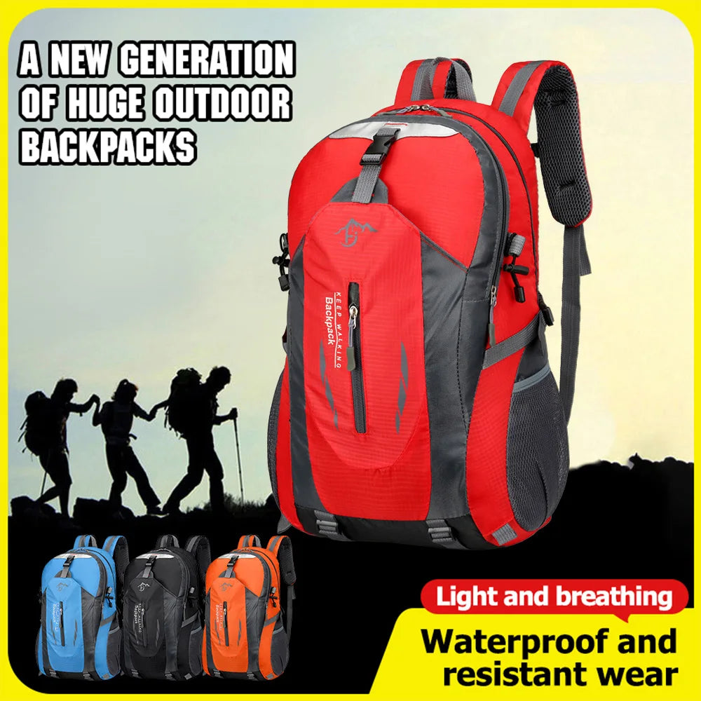 Hiking Backpack 40L Waterproof Lightweight Outdoor Hiking