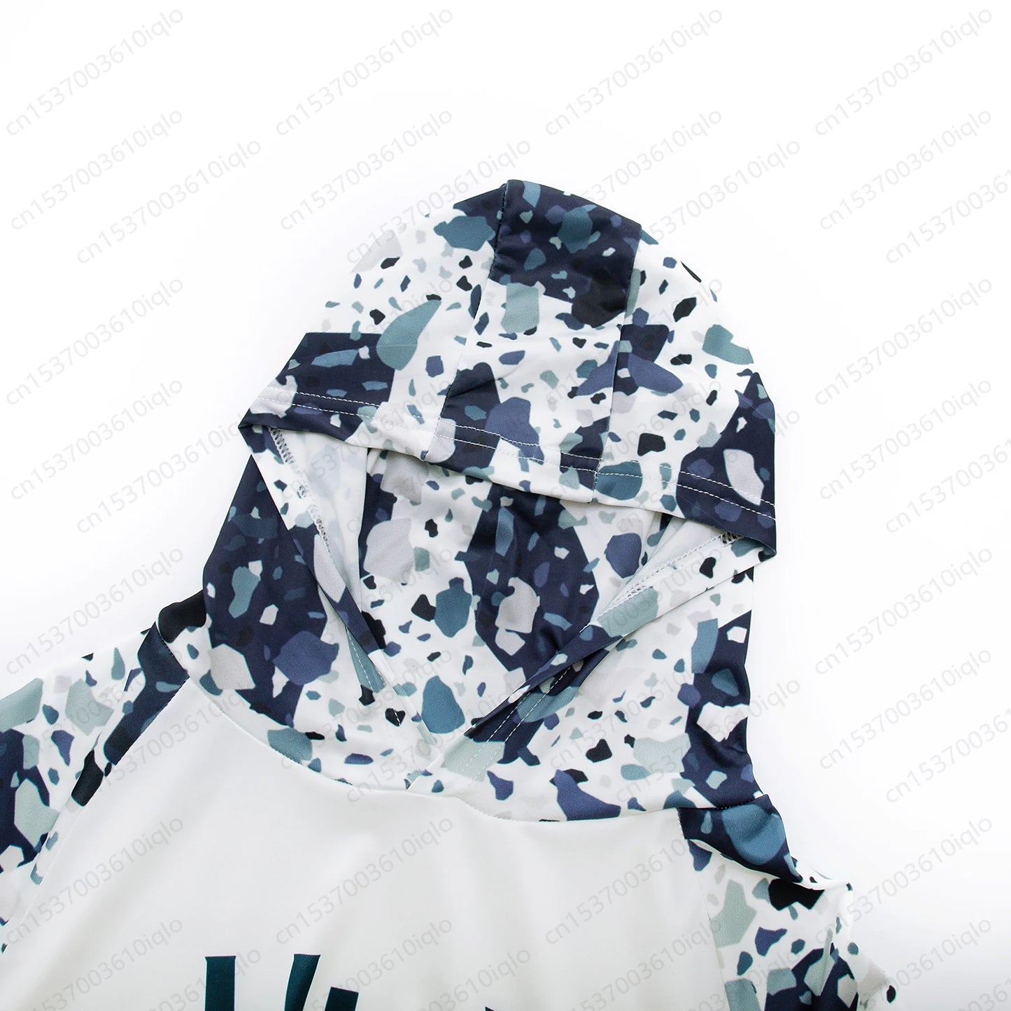 HUK UPF 50+ Long Sleeve Hooded Face Cover Fishing Shirts