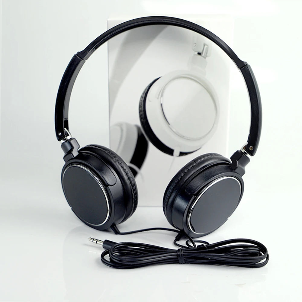 Computer Headphone Foldable Portable Music Gaming Headset