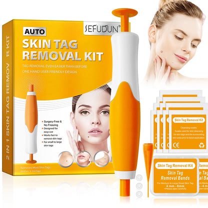 2 IN 1 Auto Micro Skin Tag Remover Device