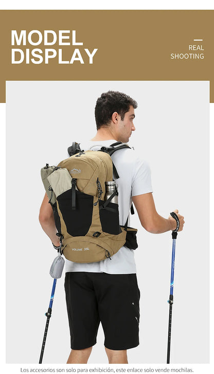 Mountaineering backpack 35 liters men's and women's outdoor sports bag