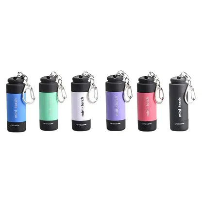 Led micro pocket flashlight portable USB rechargeable