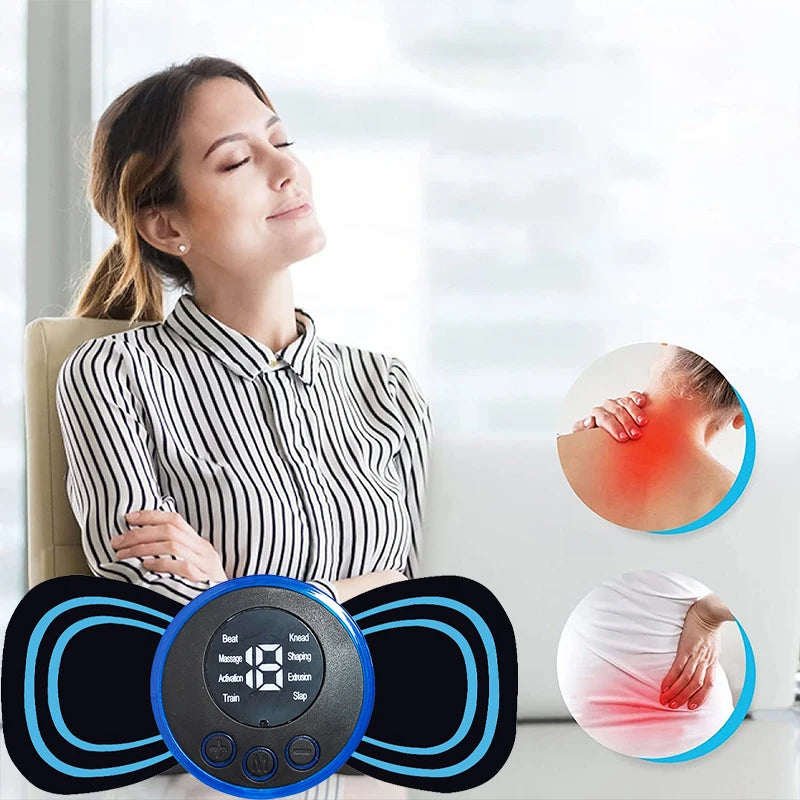 Portable Massage Foot Pad Massage Patch Massage Pen Cervical Neck