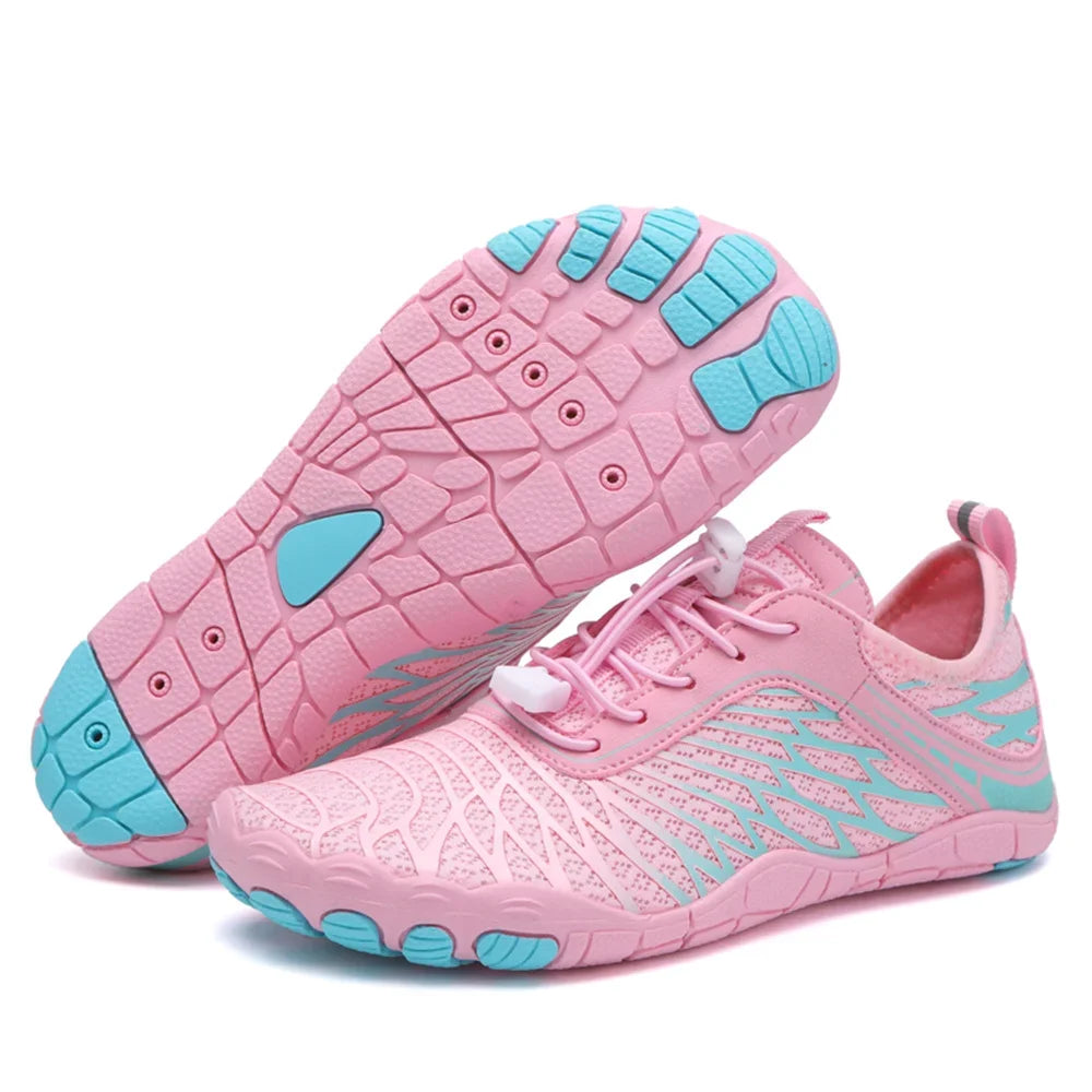 Women Men Aqua Shoes Beach Barefoot Water Sports Sneakers