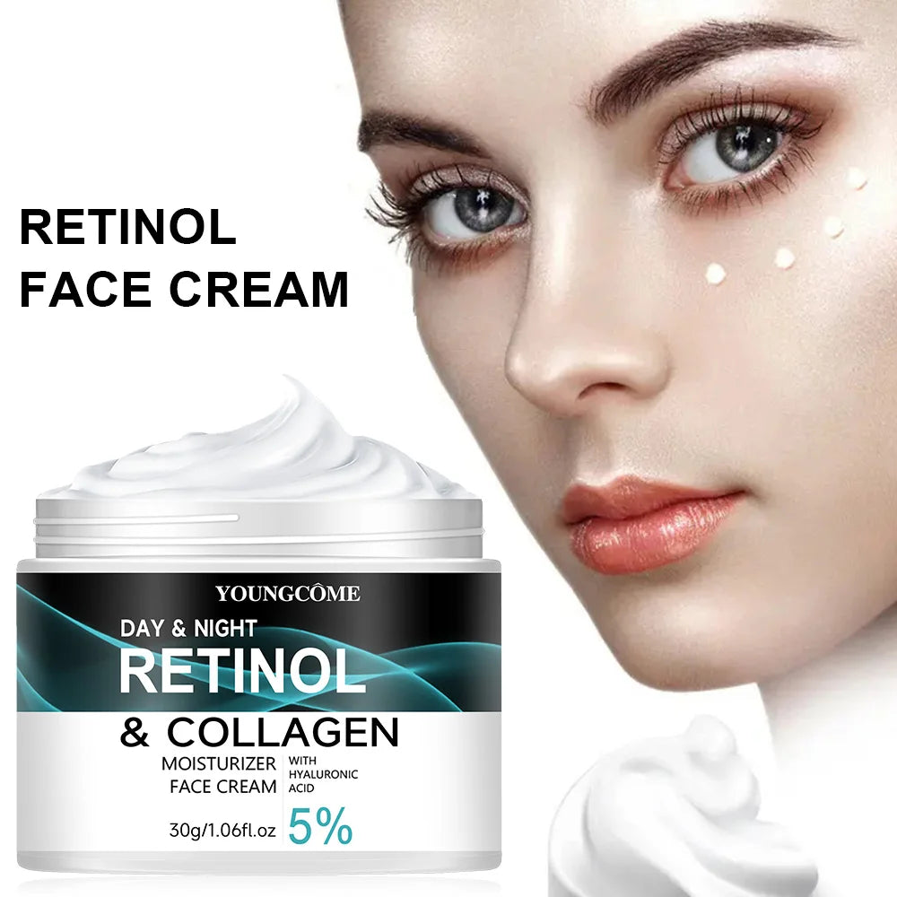 Retinol Cream Promotes Skin Elasticity And Luster