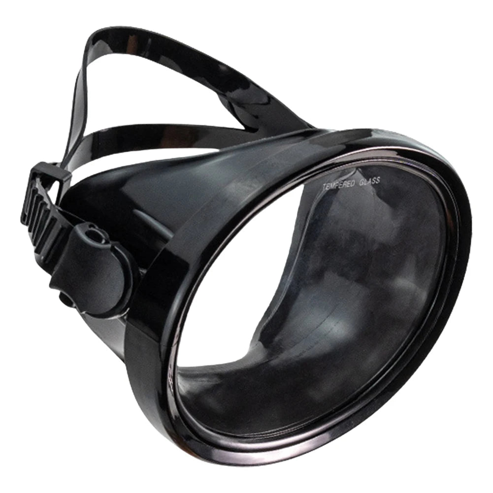 Oval Diving Mask Single Lens Scuba Mask
