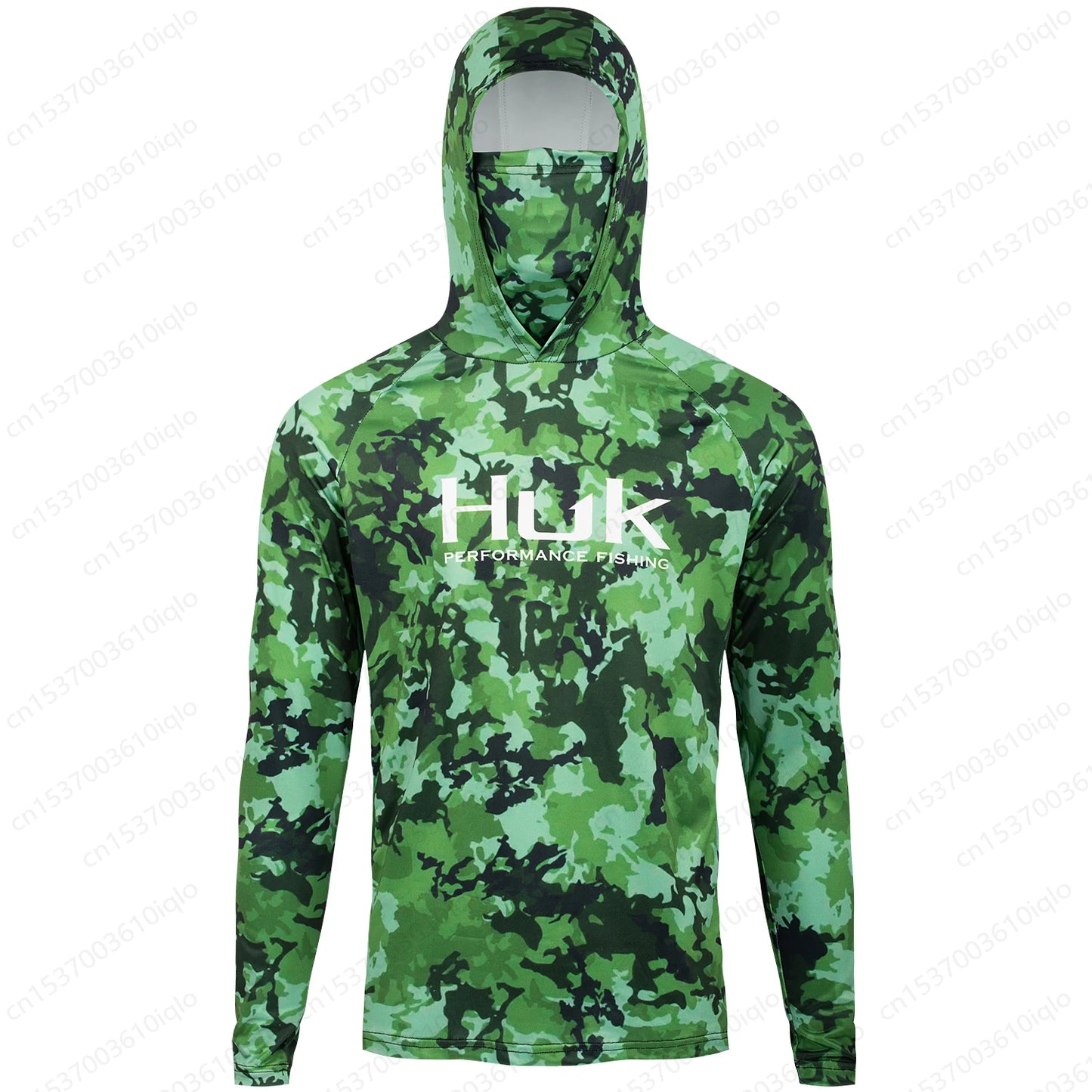 HUK Fishing Clothing Camouflage Men's Long Sleeve