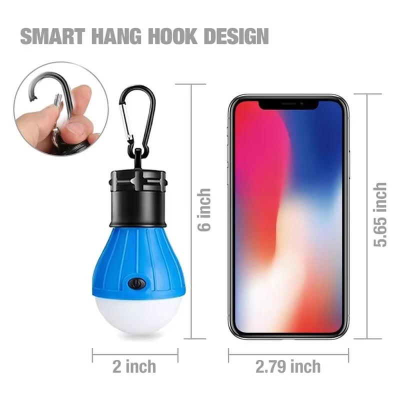 Portable Camping Light Mini LED Bulb Emergency Lamp