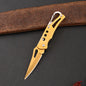Mini Pocket Folding Knife Outdoor Keychain Portable Paring