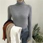 Autumn Winter Thick Sweater Women Knitted Ribbed