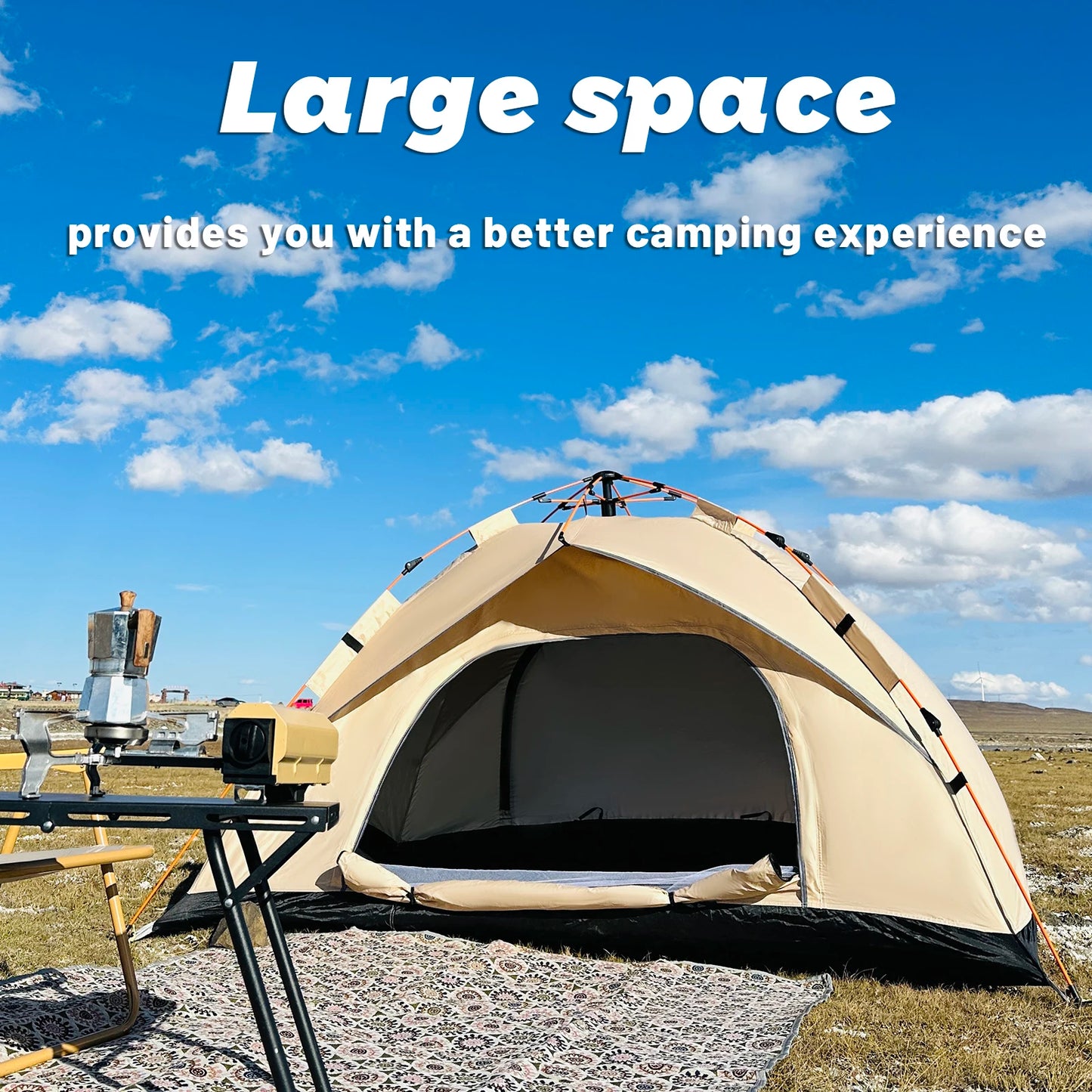 Outdoor Automatic Quick-opening Tent Automatic Rainproof