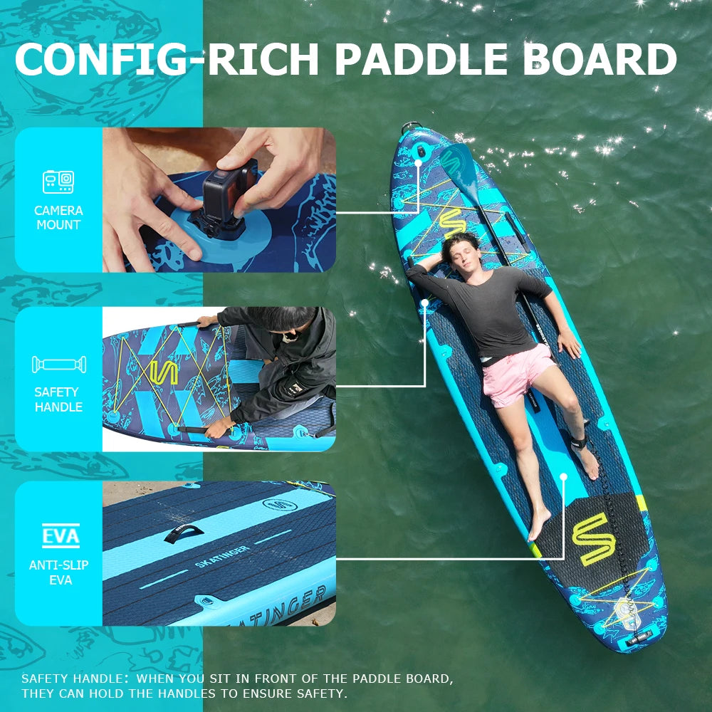 Skatinger 11'6'' X 35'' X 6'' Inflatable Paddle Board