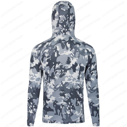 HUK Fishing Clothing Camouflage Men's Long Sleeve