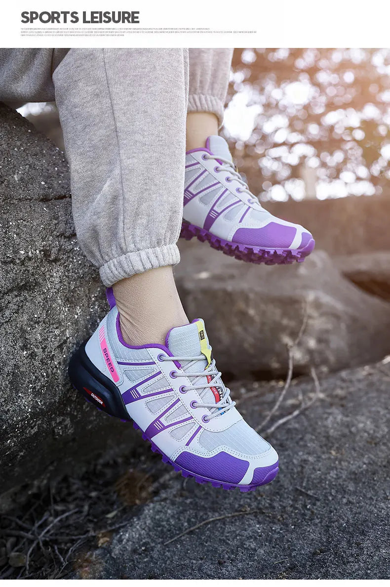 Men Hiking Shoes Waterproof Women Outdoor Trainers