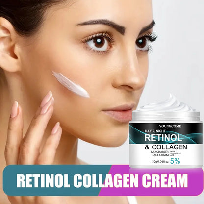 Retinol Cream Promotes Skin Elasticity And Luster