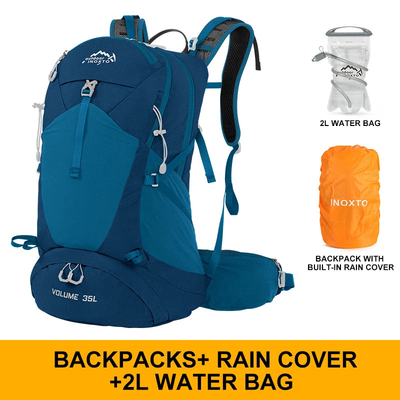 Mountaineering backpack 35 liters men's and women's outdoor sports bag
